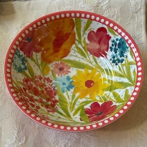 The Pioneer Women melamine 5” floral pattern bowl
